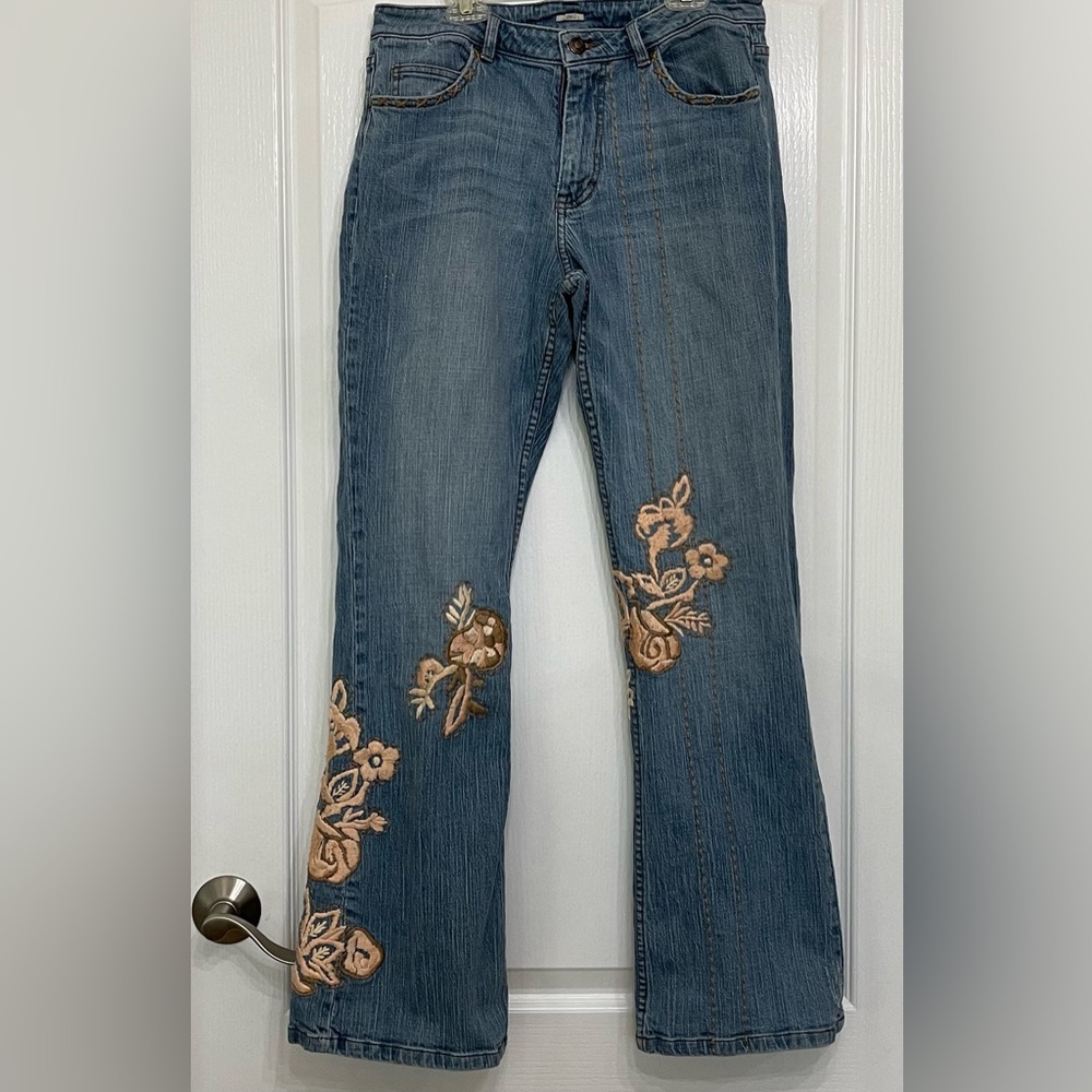 Vintage GOA Embroidered Denim Jeans